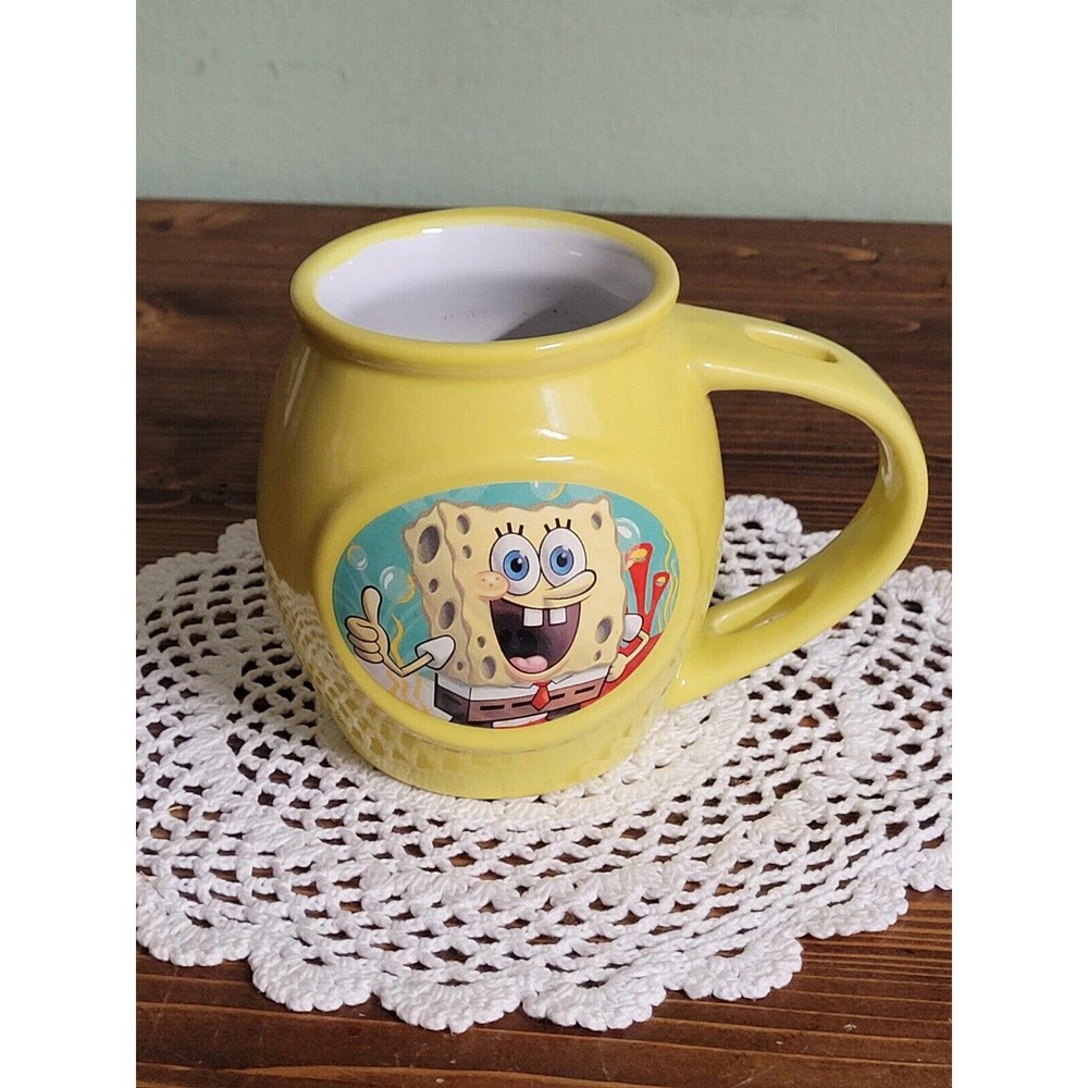 Viacom Sponge Bob Square Pants Coffee Mug Cup 2014